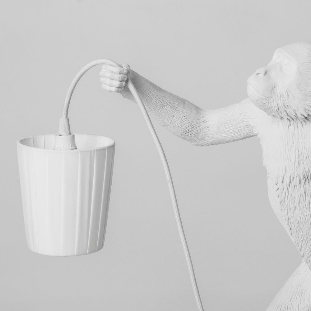 Lampenschirm MONKEY weiß, Seletti