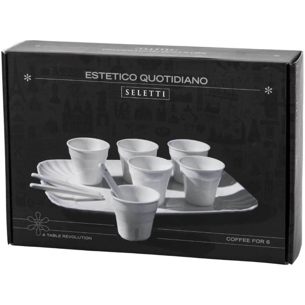 Espresso Set ESTETICO QUOTIDIANO, 6-teilig, Seletti
