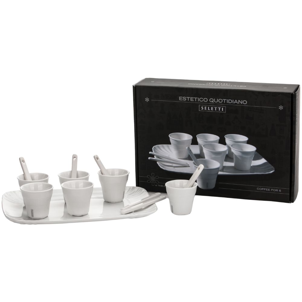 Espresso Set ESTETICO QUOTIDIANO, 6-teilig, Seletti