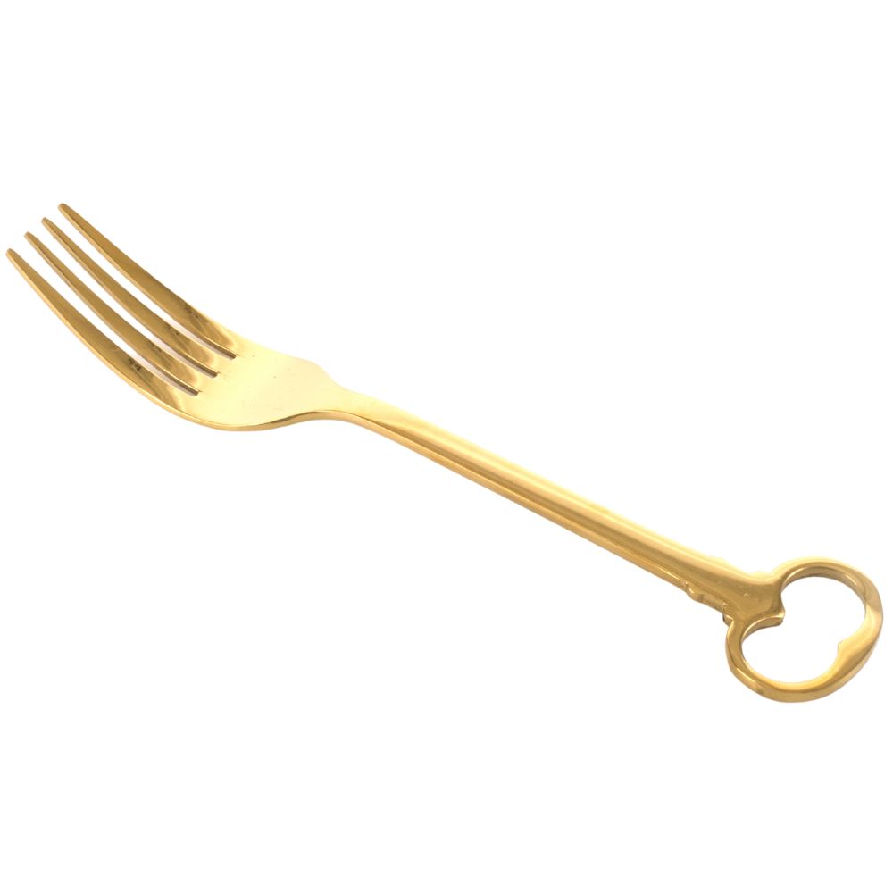 Besteckset KEYTLERY 24-teilig, Gold, Seletti