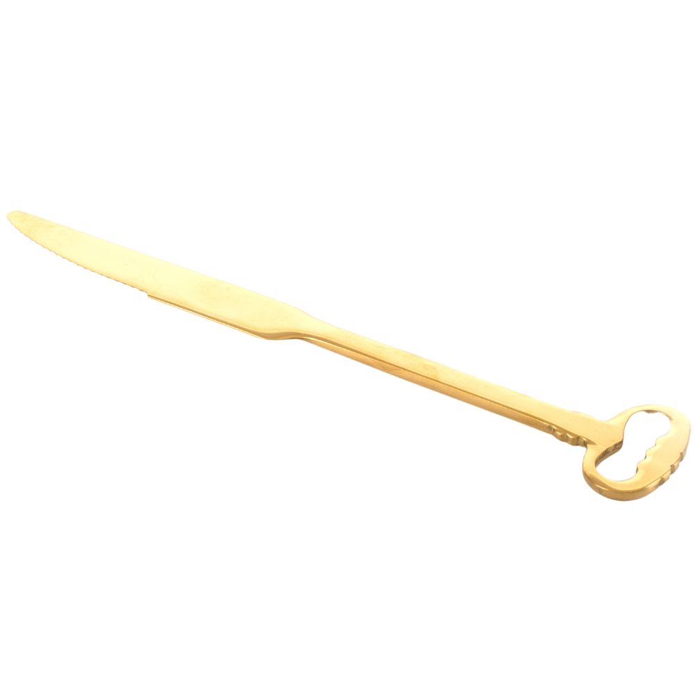 Besteckset KEYTLERY 24-teilig, Gold, Seletti