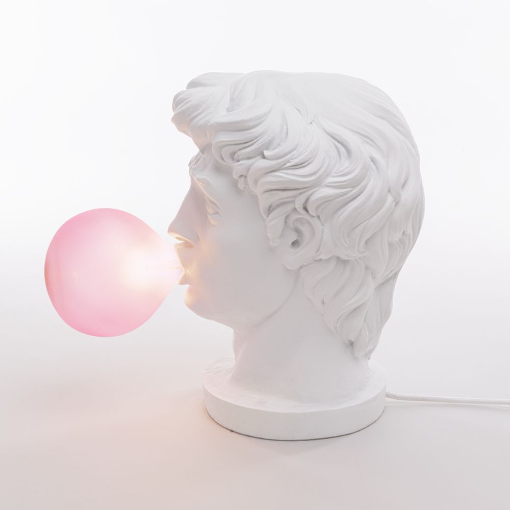 Tischlampe WONDER TIMES 40,5 cm, weiß, Seletti