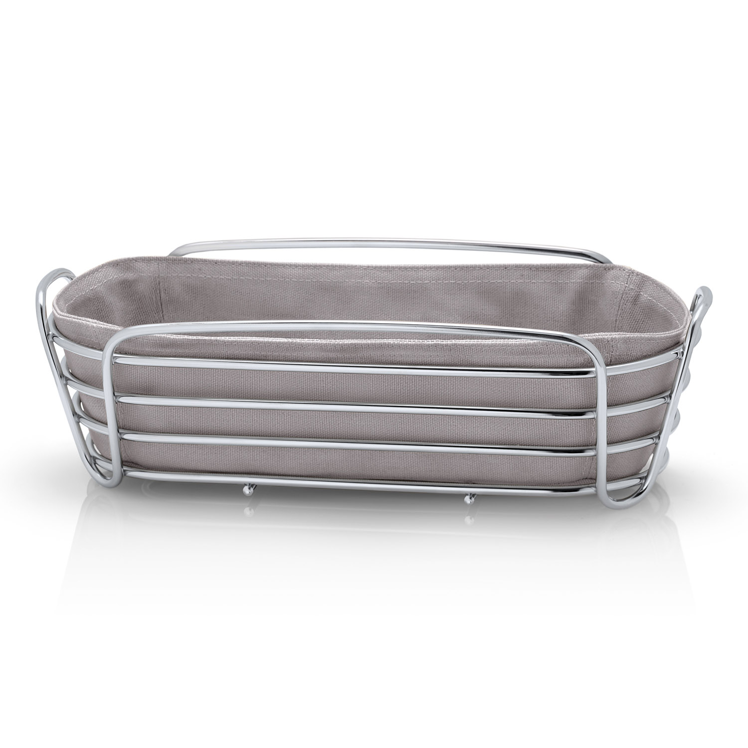Brotkorb DELARA L 30 cm, Taupe, Blomus
