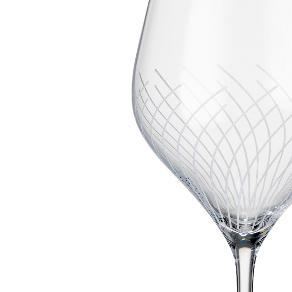 Rotweinglas CABERNET LINES, 2er-Set, 520 ml, Holmegaard