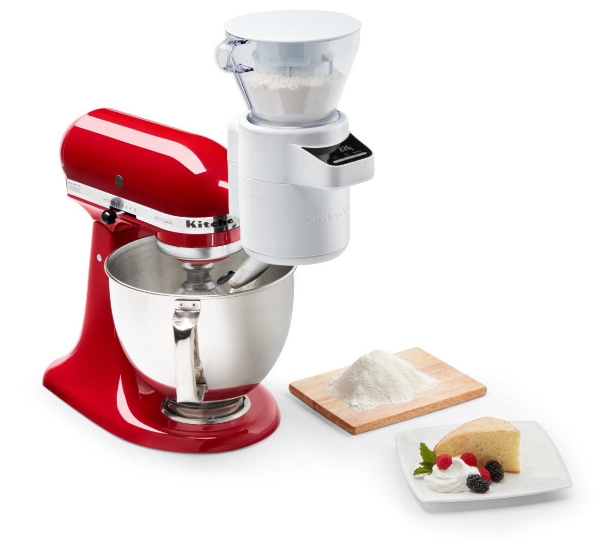Küchenmaschine und Waagenaufsatz 5KSMSFTA, KitchenAid