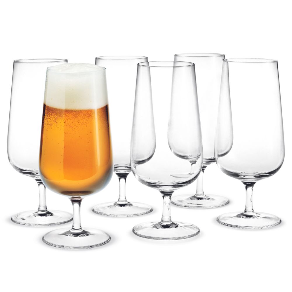 Bierglas BOUQUET, 6er-Set, 530 ml, klar, Holmegaard