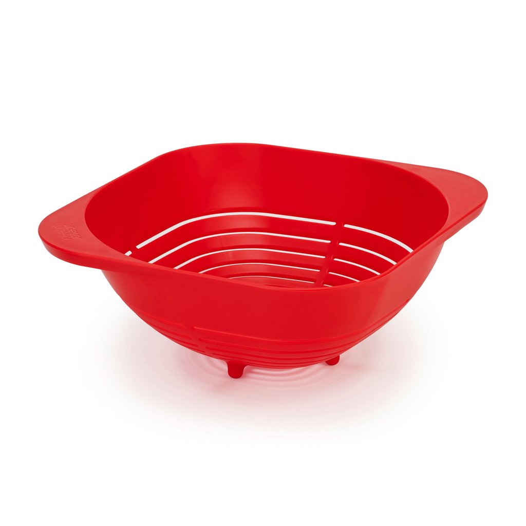 Seiher DUO, rot, Joseph Joseph