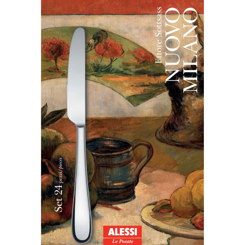 Besteckset NUOVO MILANO, 24-teilig, Alessi