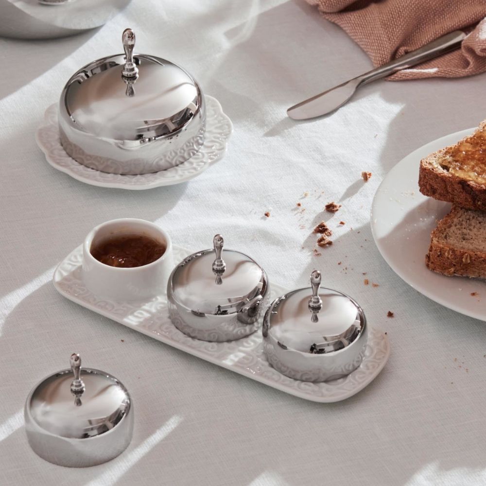 Marmeladenschale Servierset DRESSED, Alessi
