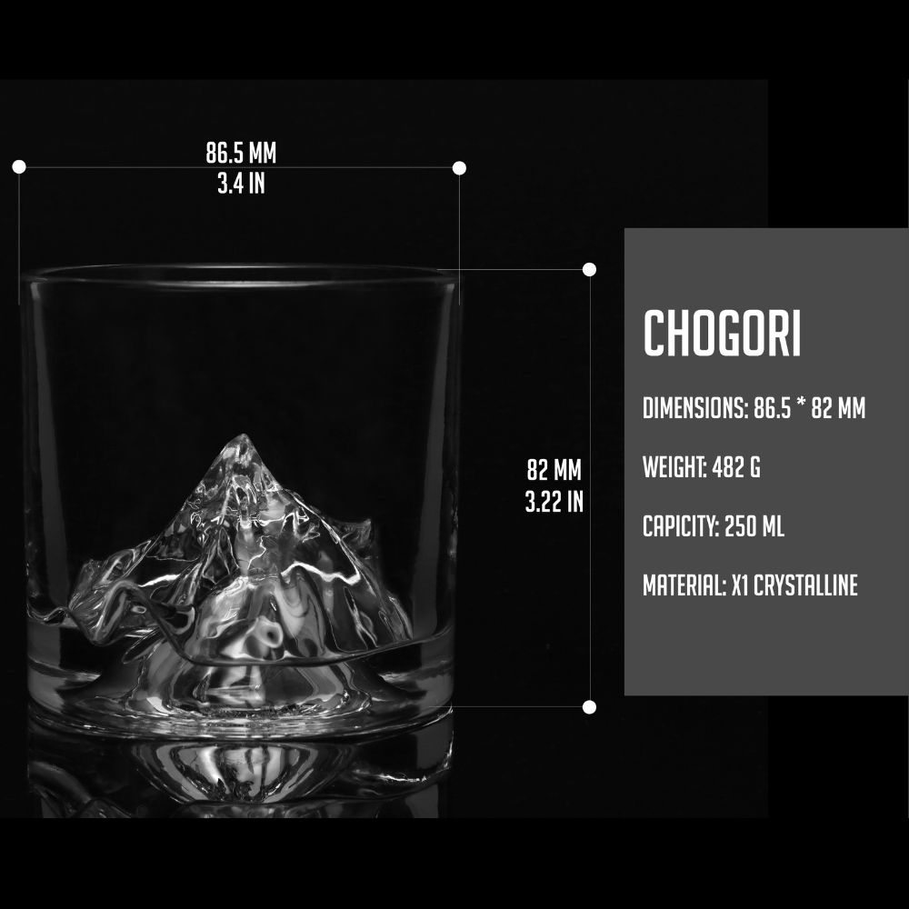 Whiskyglas K2, 2er-Set, 250 ml, Liiton