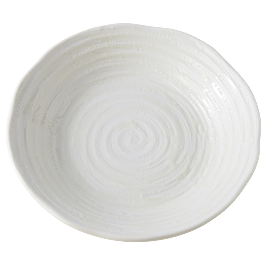 Schale WHITE SPIRAL MIJ 600 ml, weiß