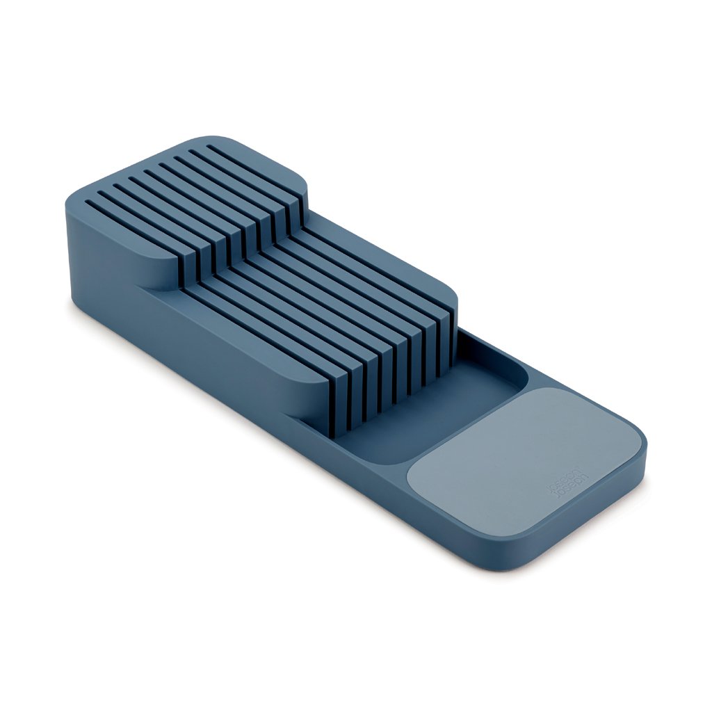 Organizer Stufiger Messerkasten DRAWER STORE, blau, Joseph Joseph
