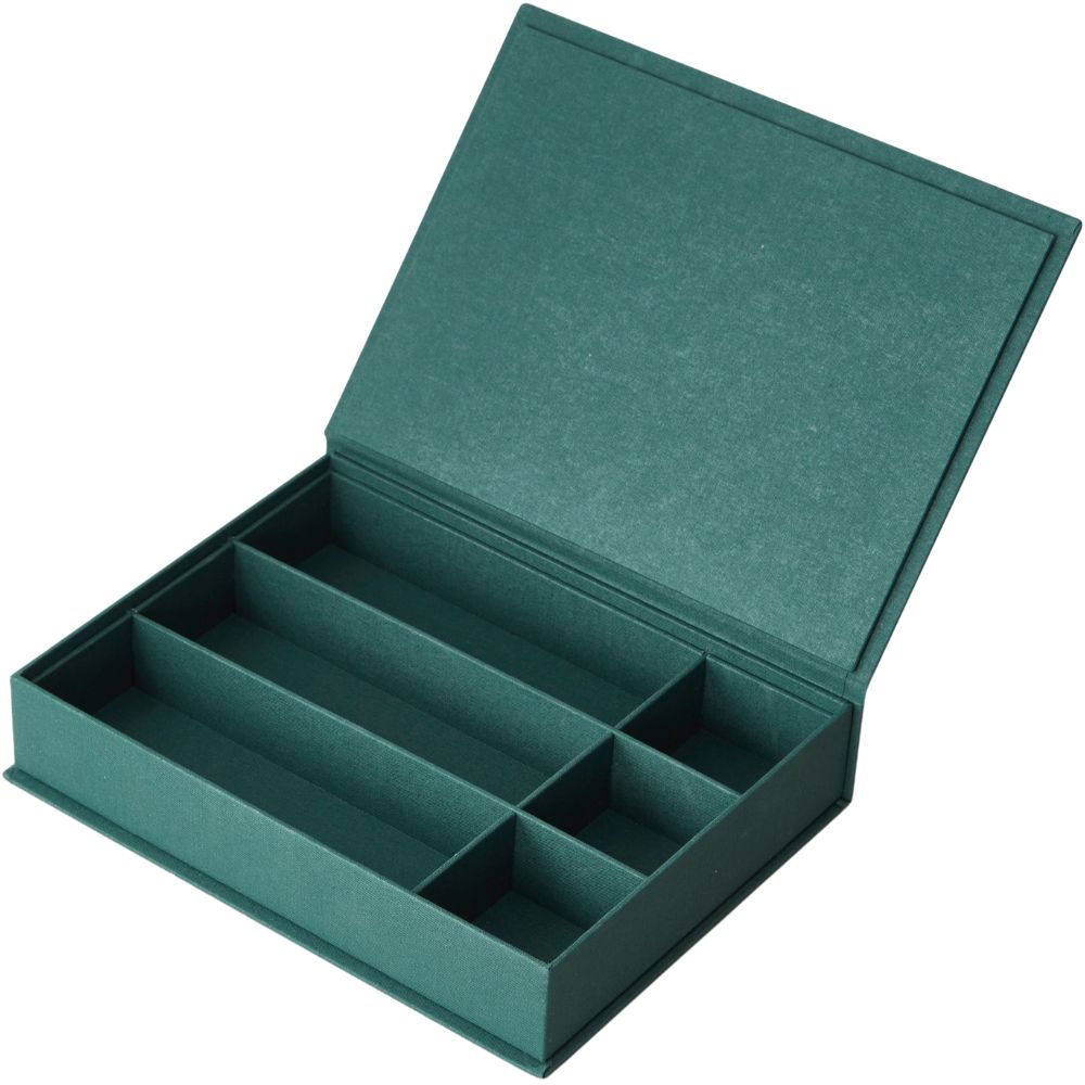 Aufbewahrungsbox Schmuck PRECIOUS THINGS, grün, Printworks