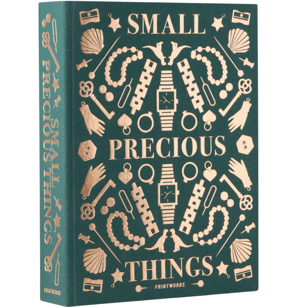 Aufbewahrungsbox Schmuck PRECIOUS THINGS, grün, Printworks