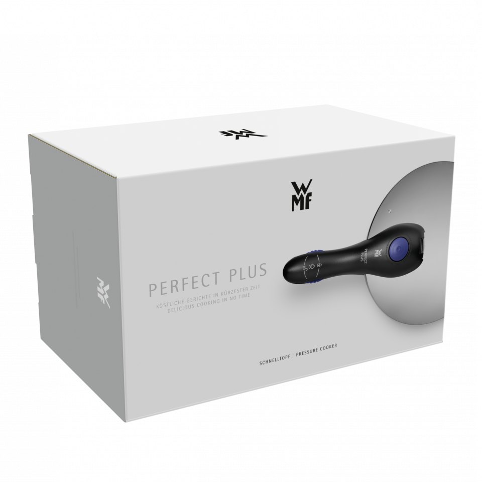 Schnellkochtopf PERFECT PLUS 6,5 l, ⌀ 22 cm, mit Einsatz, WMF