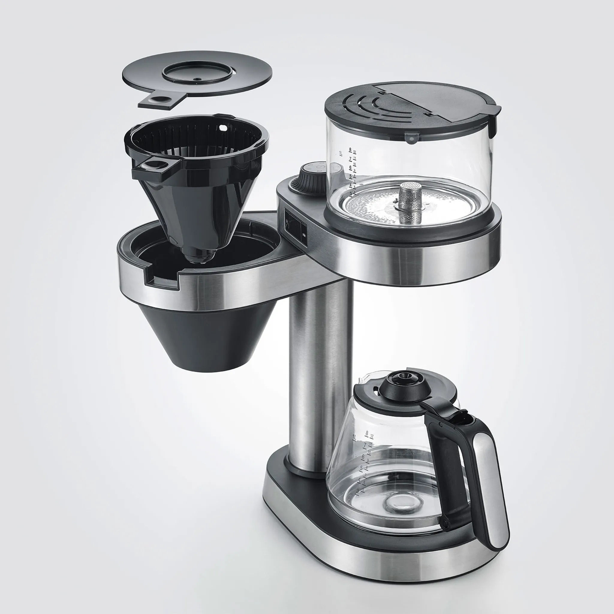 Filterkaffeemaschine KA 5762 CAPRICE, Silber, Severin