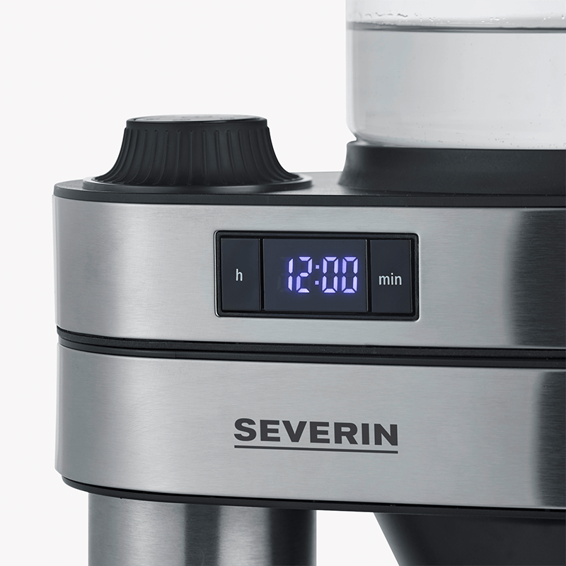 Filterkaffeemaschine KA 5762 CAPRICE, Silber, Severin
