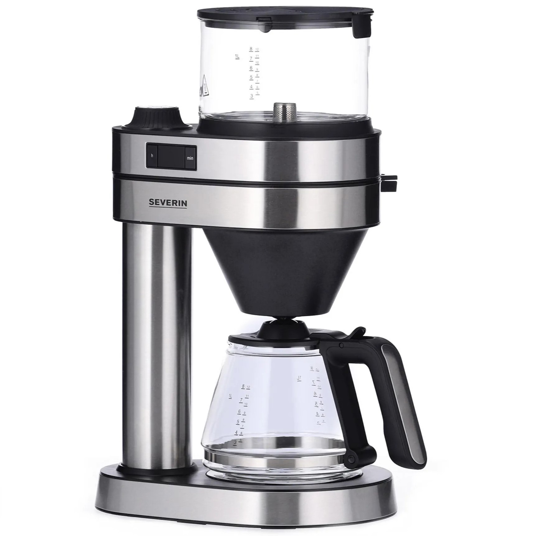 Filterkaffeemaschine KA 5762 CAPRICE, Silber, Severin
