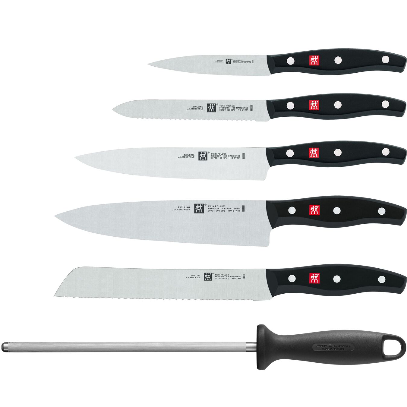 Messerblock Set TWIN POLLUX, 7-teilig, Zwilling