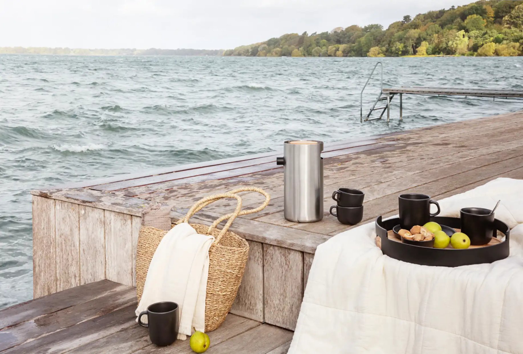 Isolierkanne NORDIC KITCHEN 1,8 l, Silber, Edelstahl, Eva Solo