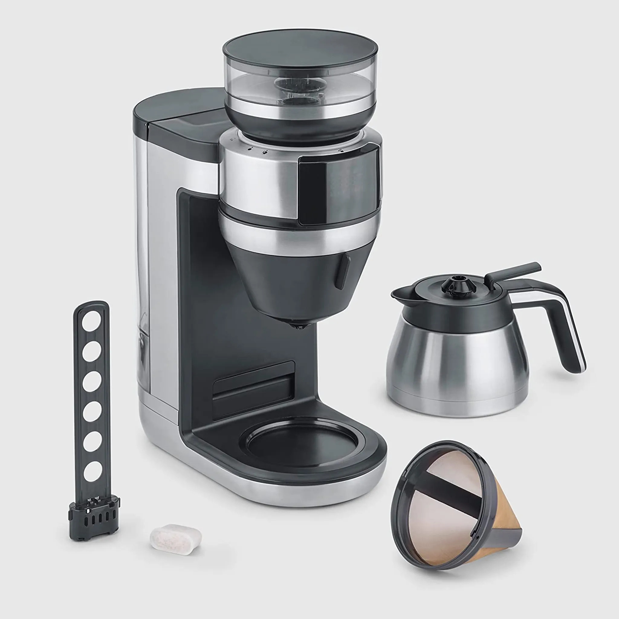 Filterkaffee-Vollautomat KA 4851 FILKA, Silber, Severin
