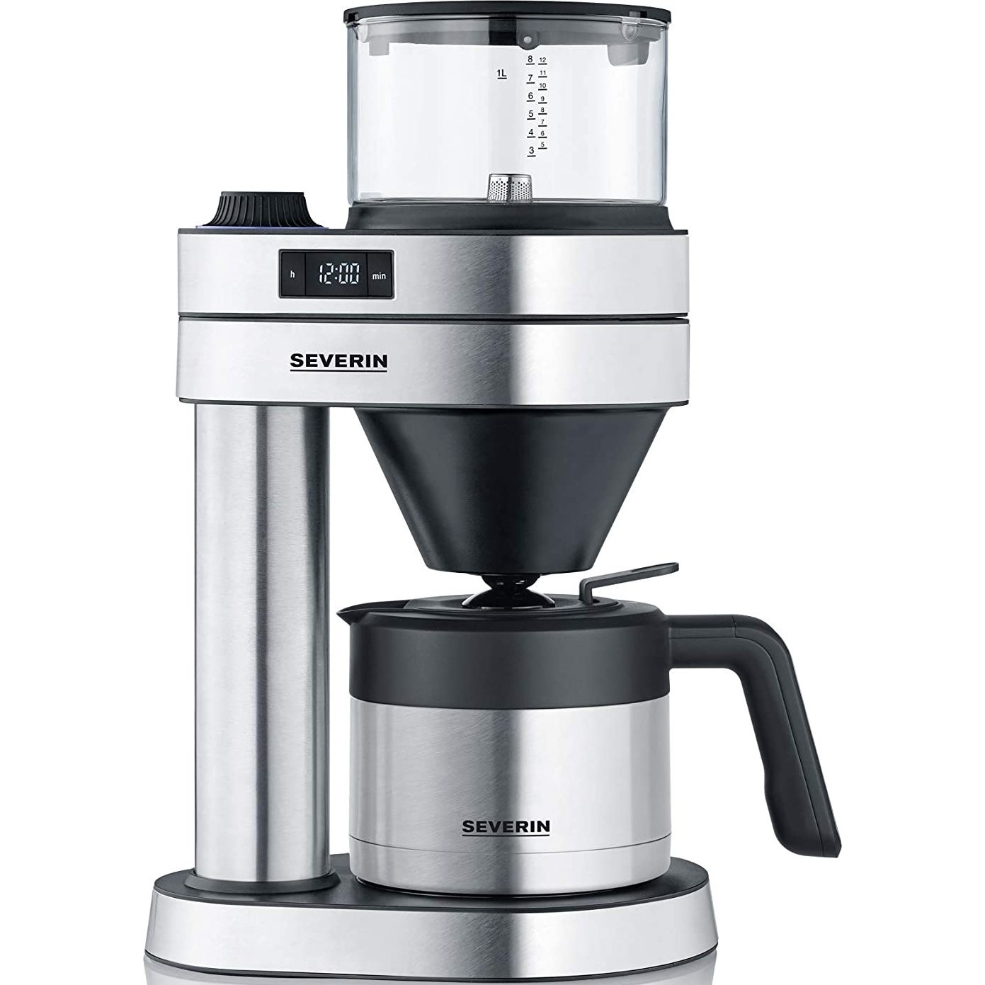 Filterkaffeemaschine KA 5763 CAPRICE, Silber, Severin