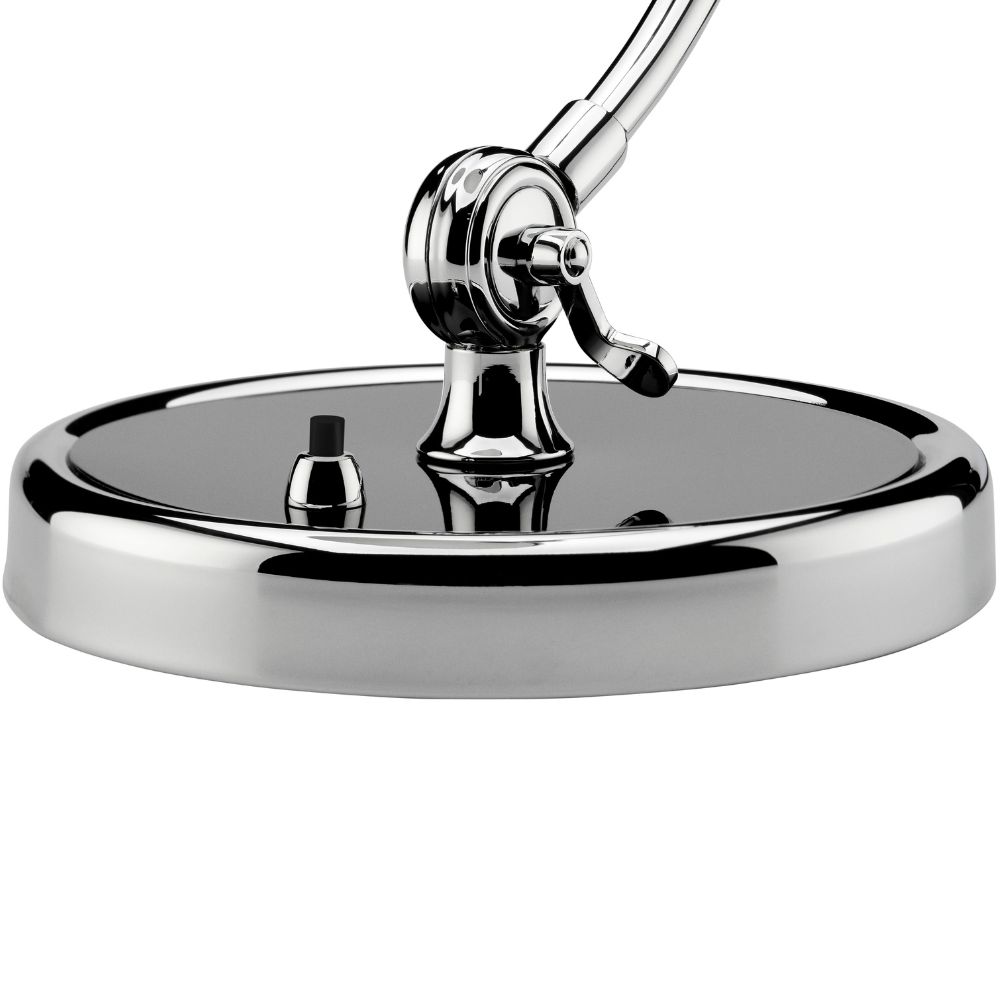 Tischlampe KAISER IDELL 42 cm, schwarz, Fritz Hansen