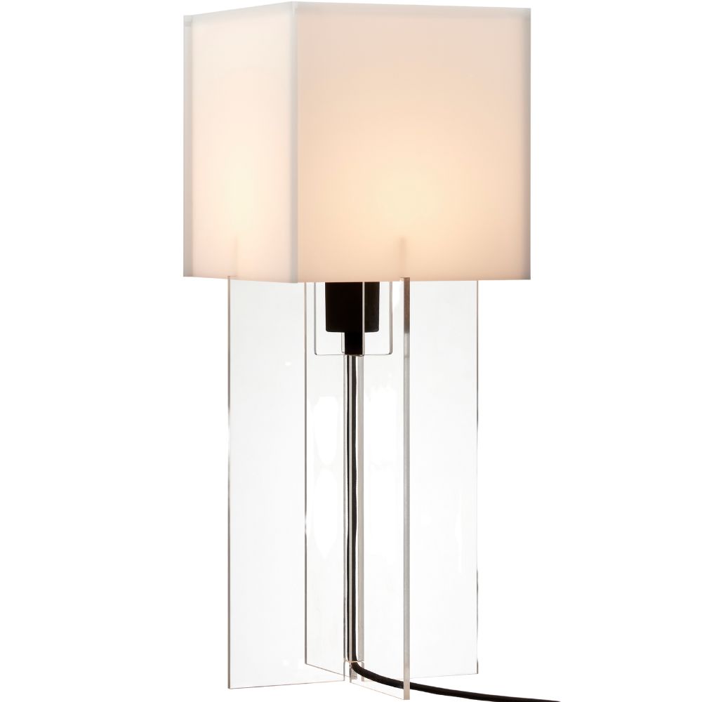 Tischlampe CROSS-PLEX 50 cm, weiß, Fritz Hansen