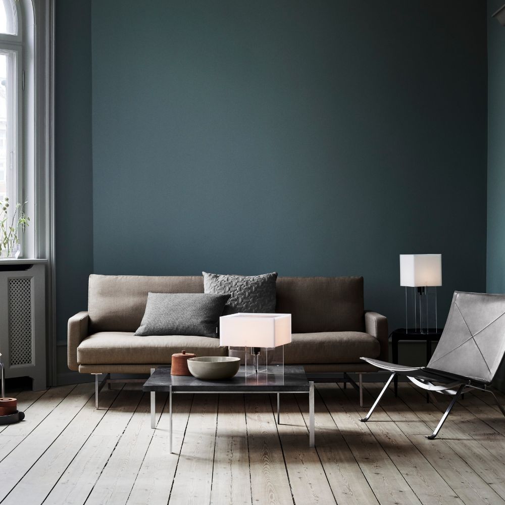 Tischlampe CROSS-PLEX 50 cm, weiß, Fritz Hansen