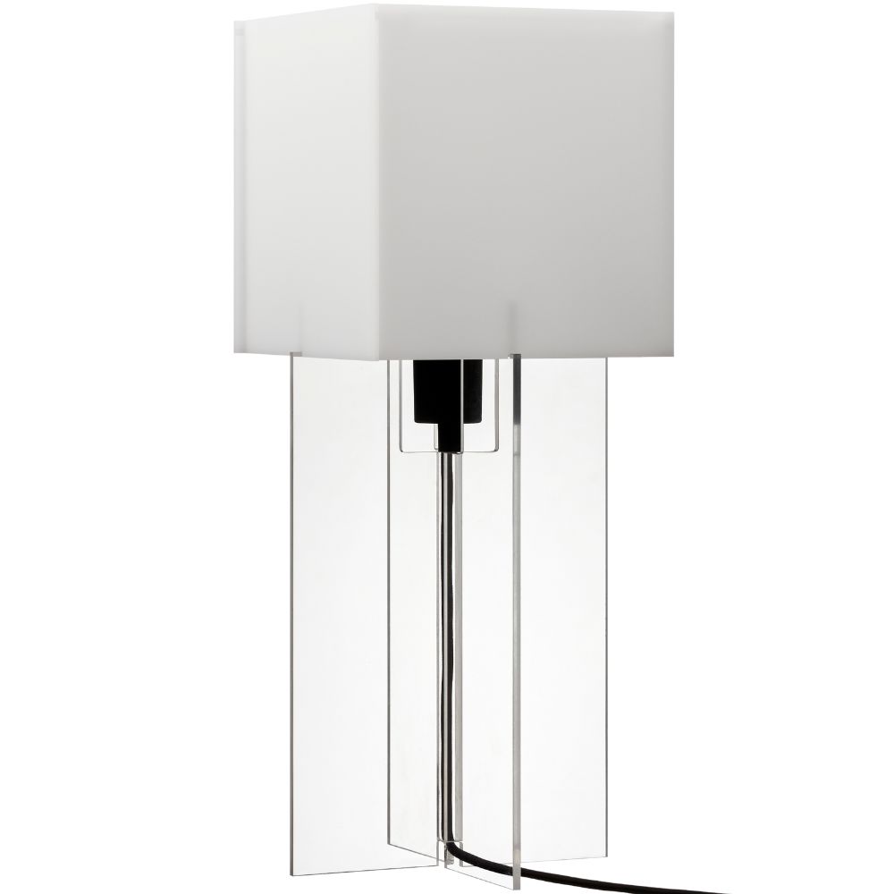 Tischlampe CROSS-PLEX 50 cm, weiß, Fritz Hansen