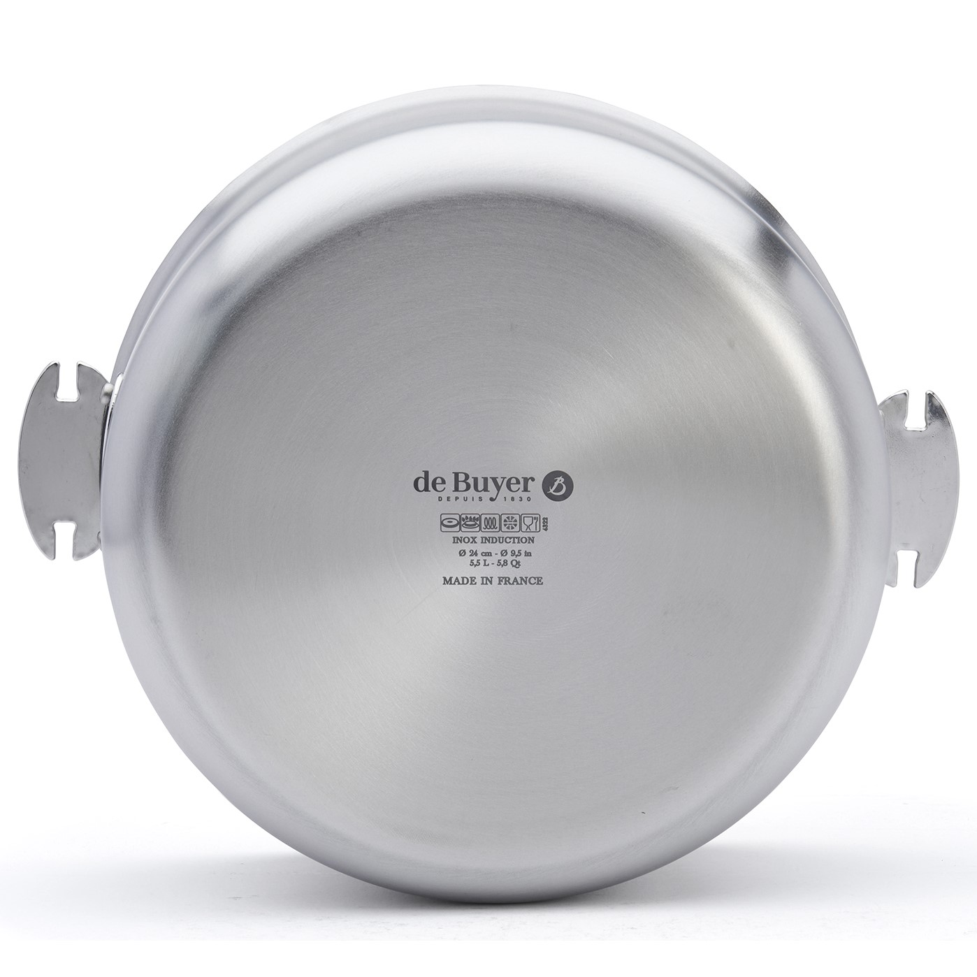 Topf ALCHIMY LOQY 24 cm, silber, Edelstahl, de Buyer