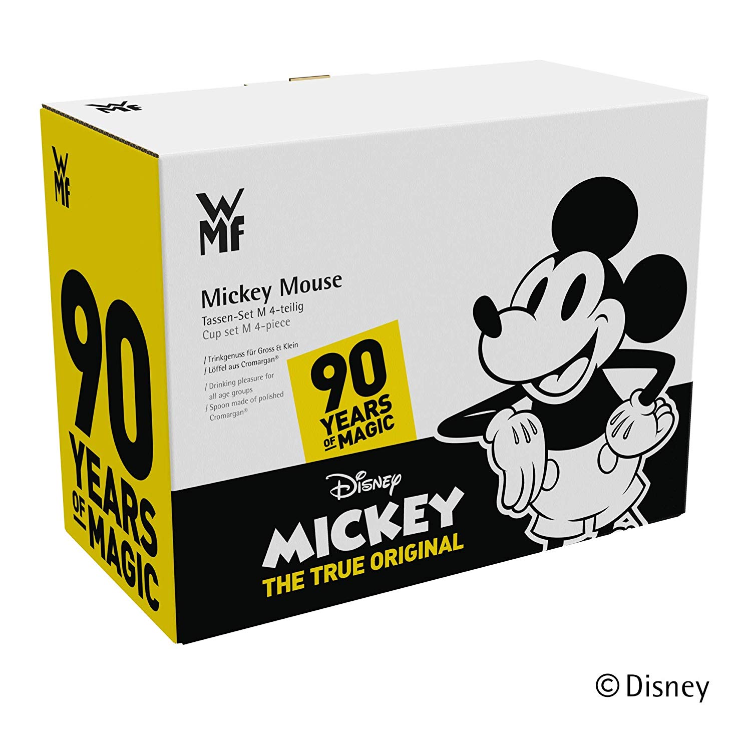 Kinderbecher und Löffel Set MICKEY MOUSE, 4 -teilig, WMF