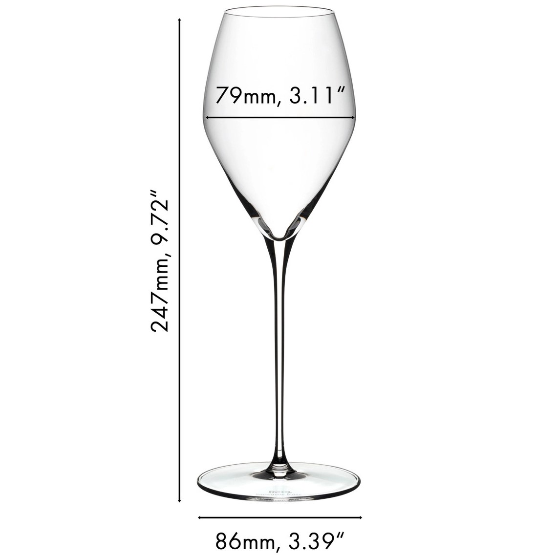 Weißweinglas VELOCE, 2er-Set, 347 ml, Riedel