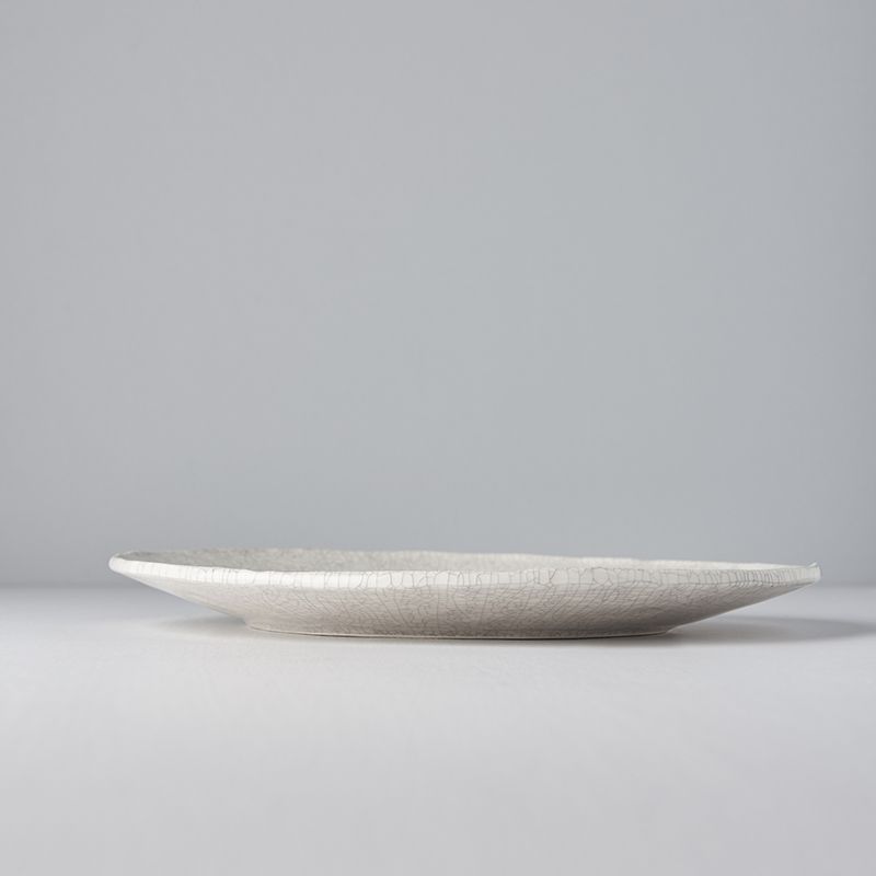 Speiseteller MODERN CRACK 27 cm, beige, Keramik, MIJ