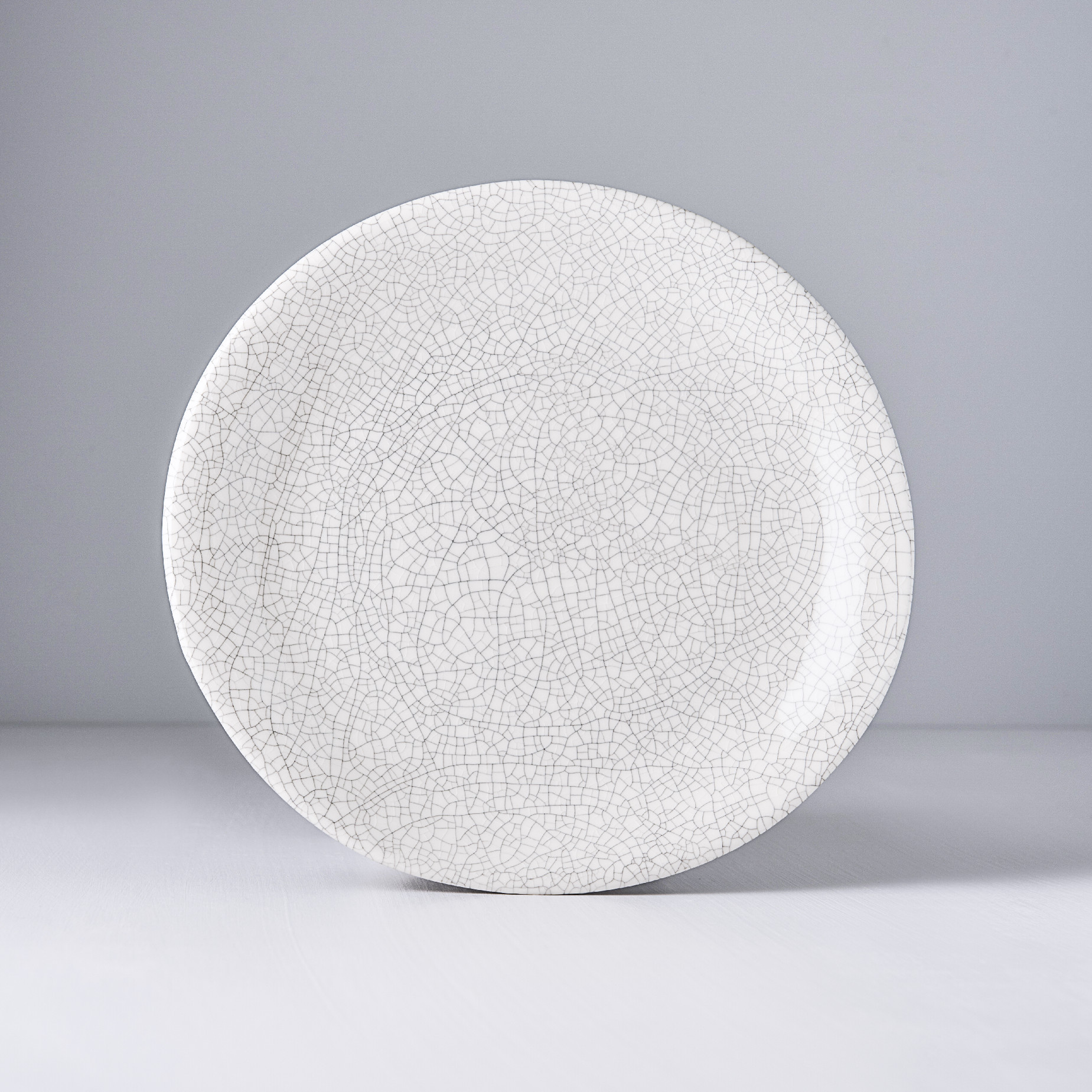 Dessertteller MODERN WHITE & GREY, 24 cm, MIJ