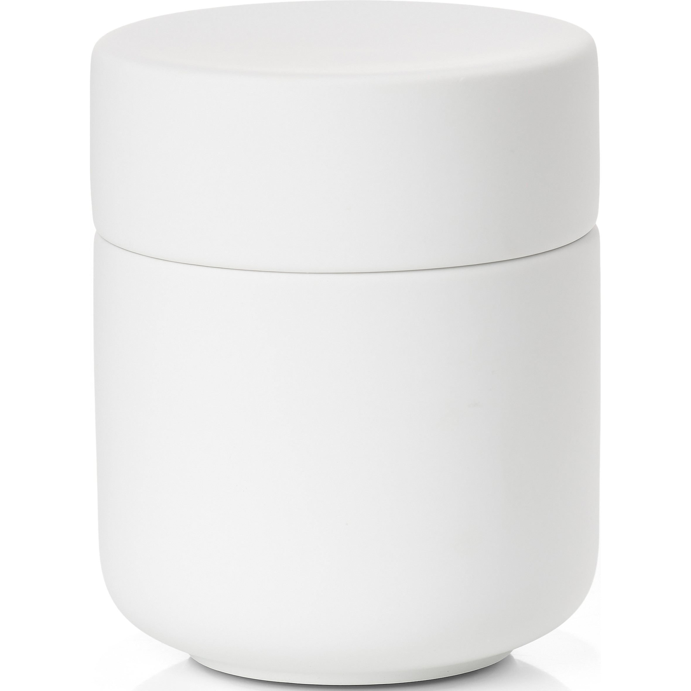 Wattepadspender UME 10 cm, weiß, Keramik, Zone Dänemark