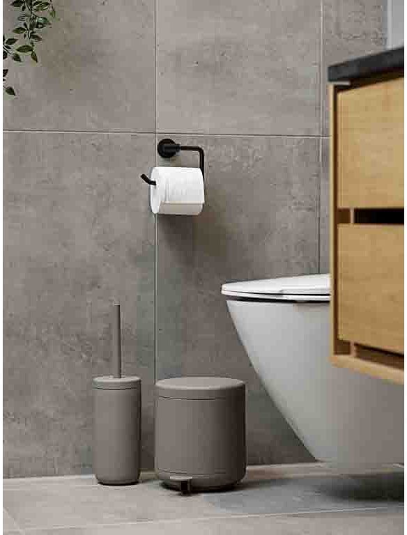 Badezimmer Mülleimer UME 4 l, olivgrün, Kunststoff, Zone Dänemark