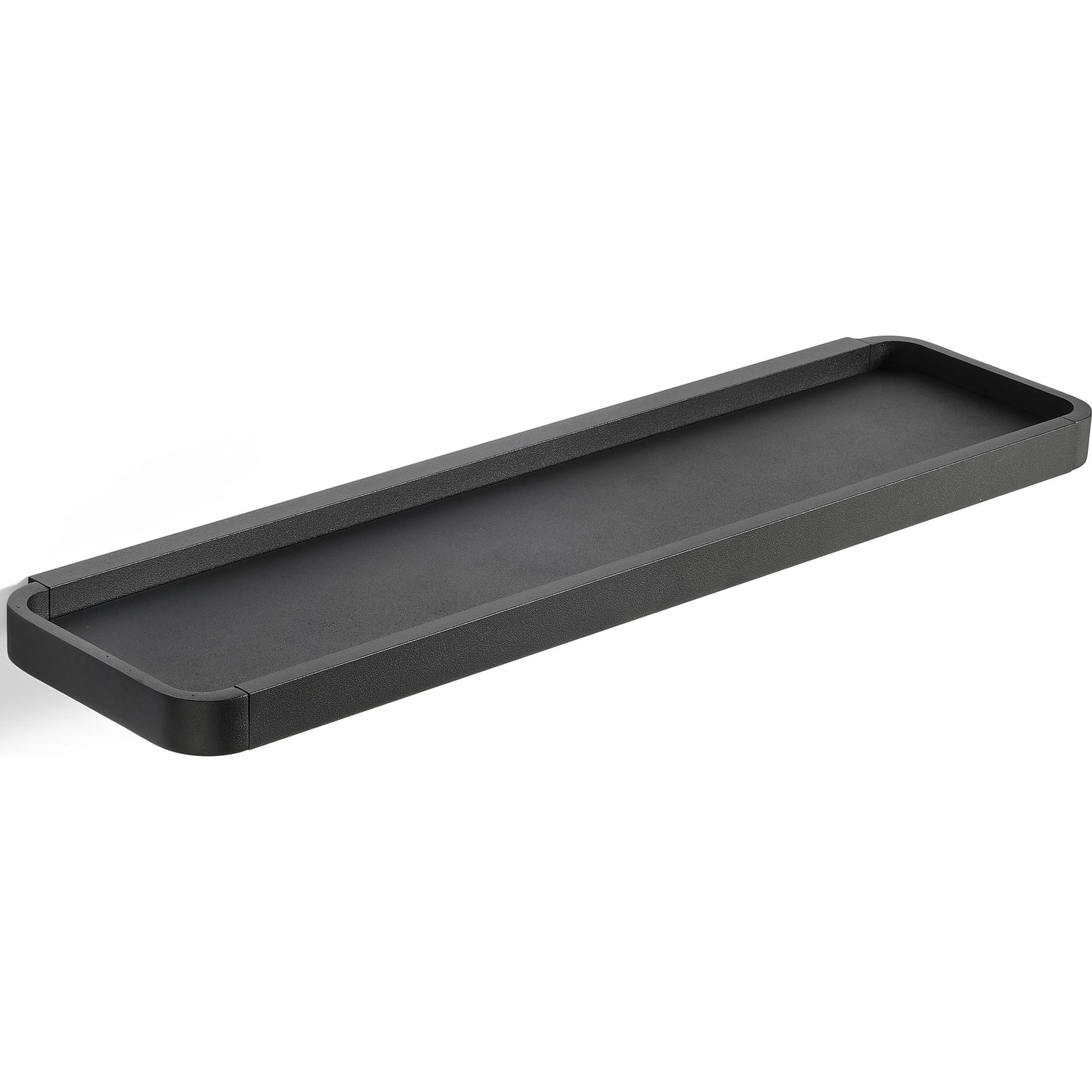 Badregal RIM 44 cm, schwarz, Aluminium, Zone Dänemark