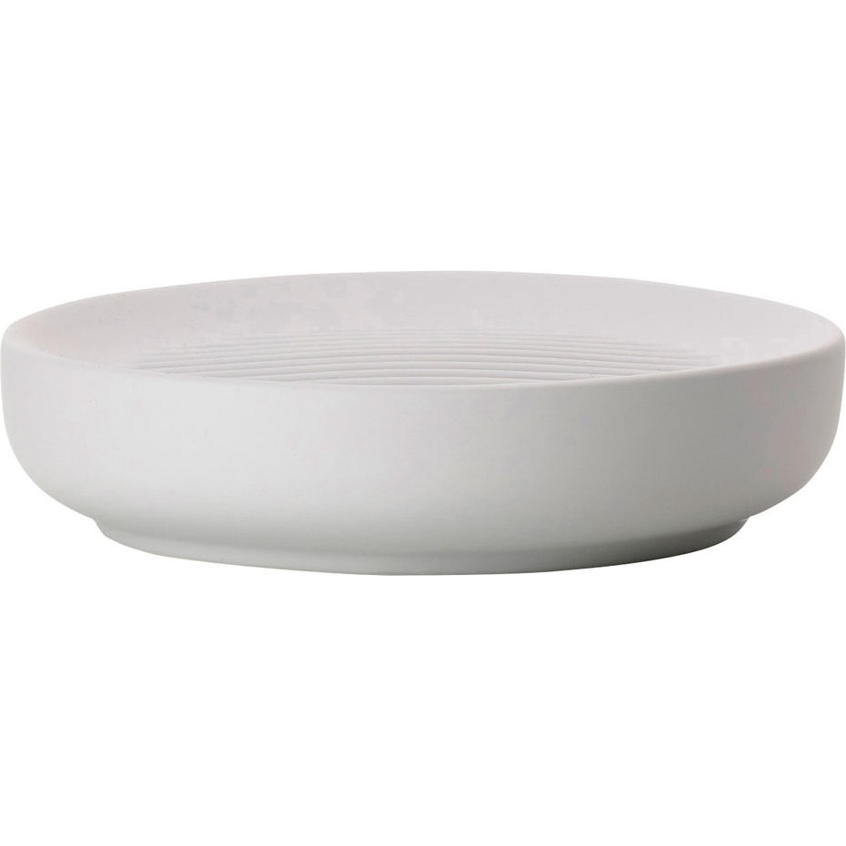 Seifenschale UME 12 cm, hellgrau, Keramik, Zone Dänemark
