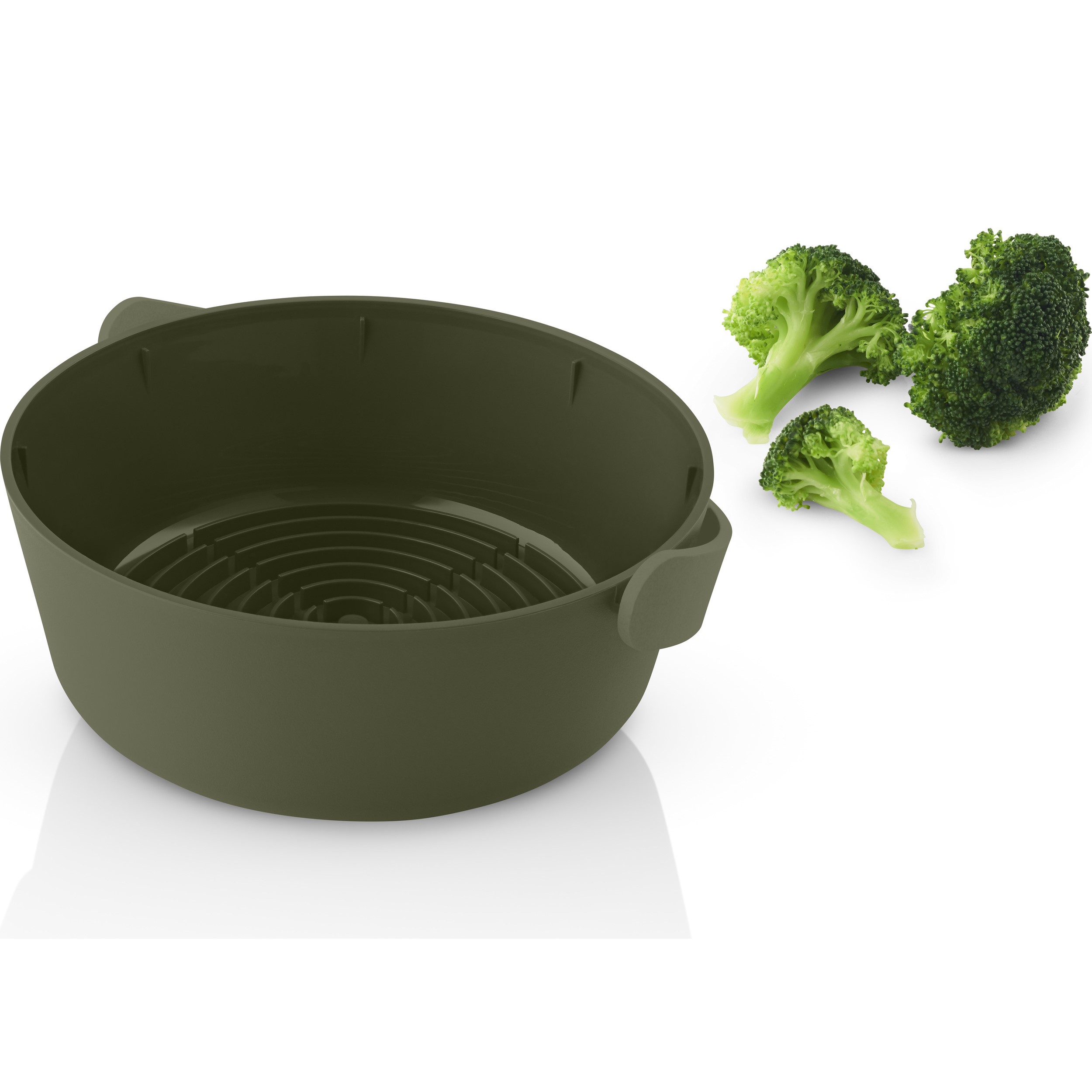 Dampfgarer Mikrowelle GREEN TOOL 2 l, grün, Glas/Kunststoff, Eva Solo