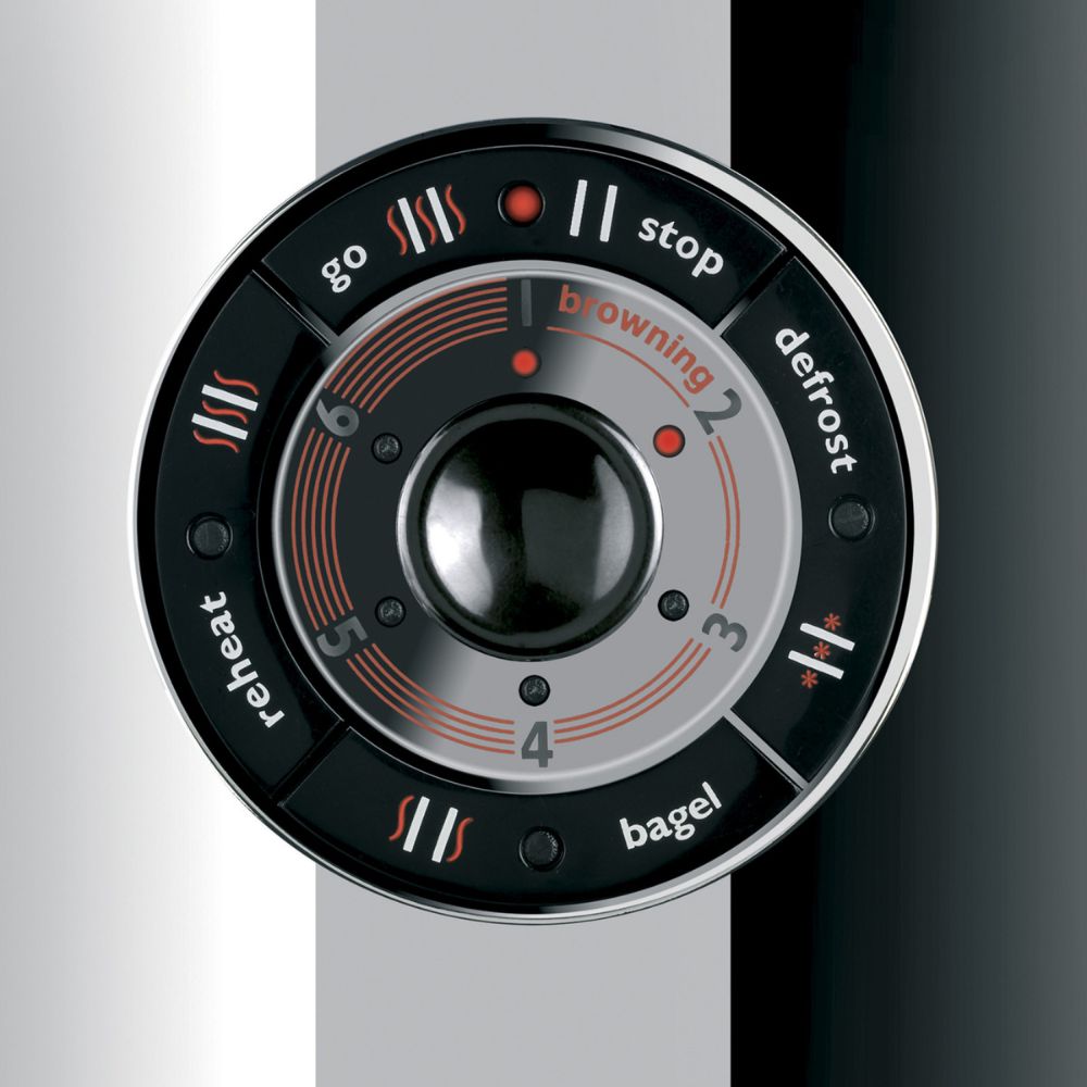Toaster VOLO 32 cm, Apfelgrün, rostfreier Stahl, Bugatti