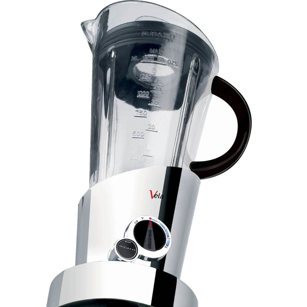 Standmixer VELA EVOLUTION 1,5 l, rot, rostfreier Stahl, Bugatti