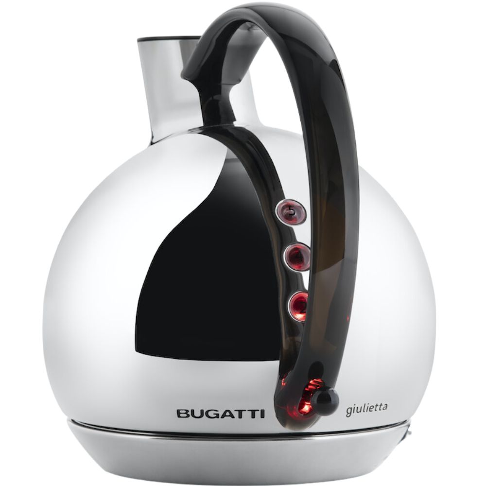 Wasserkocher GIULIETA 1,2 l, silber, Edelstahl, Bugatti