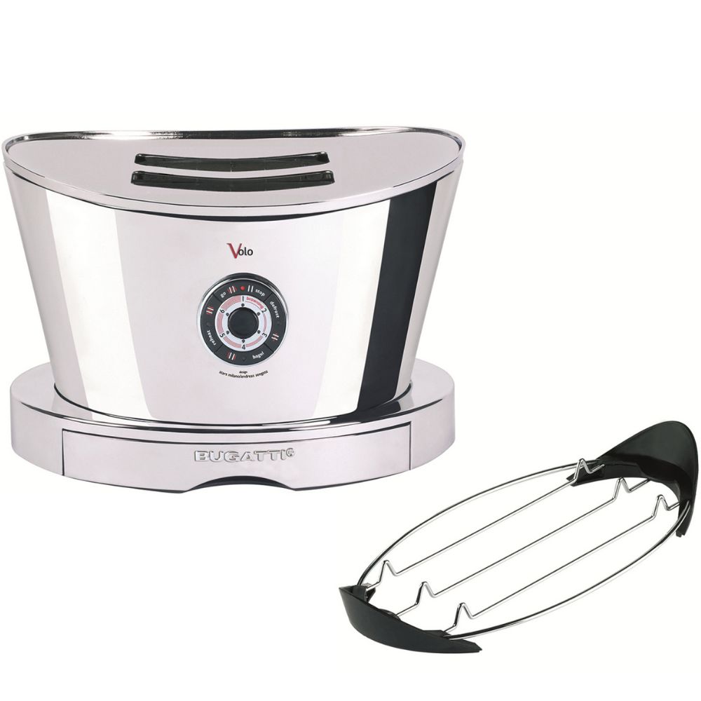 Toaster VOLO 32 cm, Roségold, Edelstahl, Bugatti