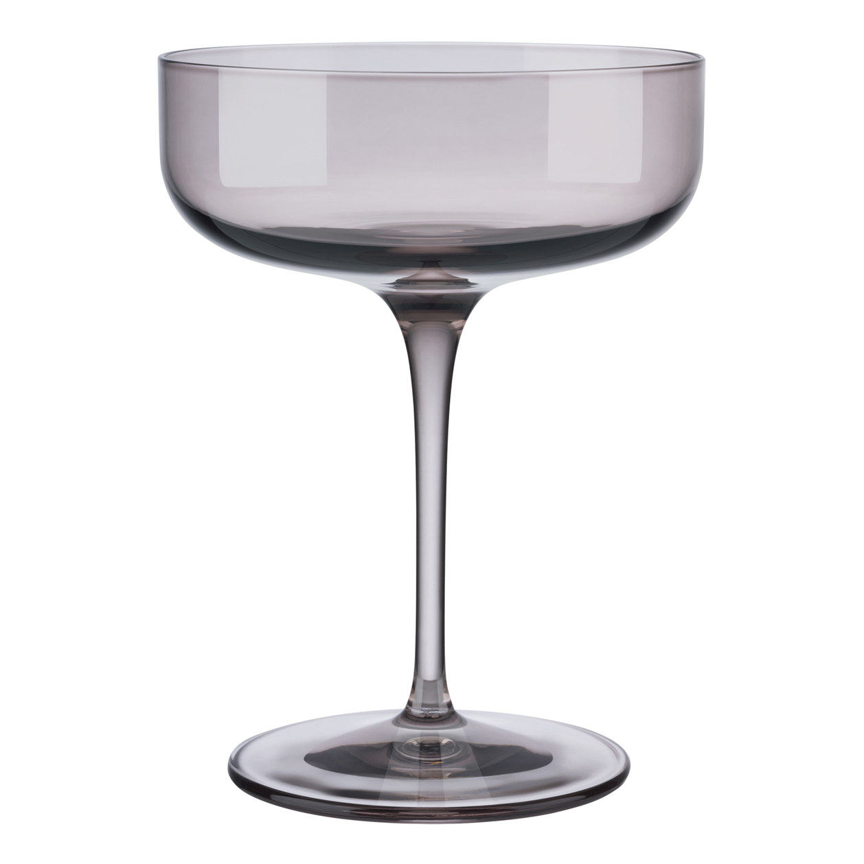 Champagnerglas FUUM, 4er-Set, braunes Glas, Blomus