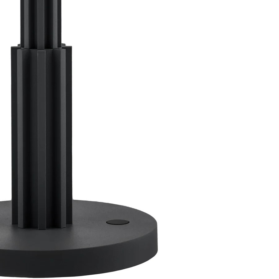 LED Tischlampe AR04 47 cm, schwarz, Alessi