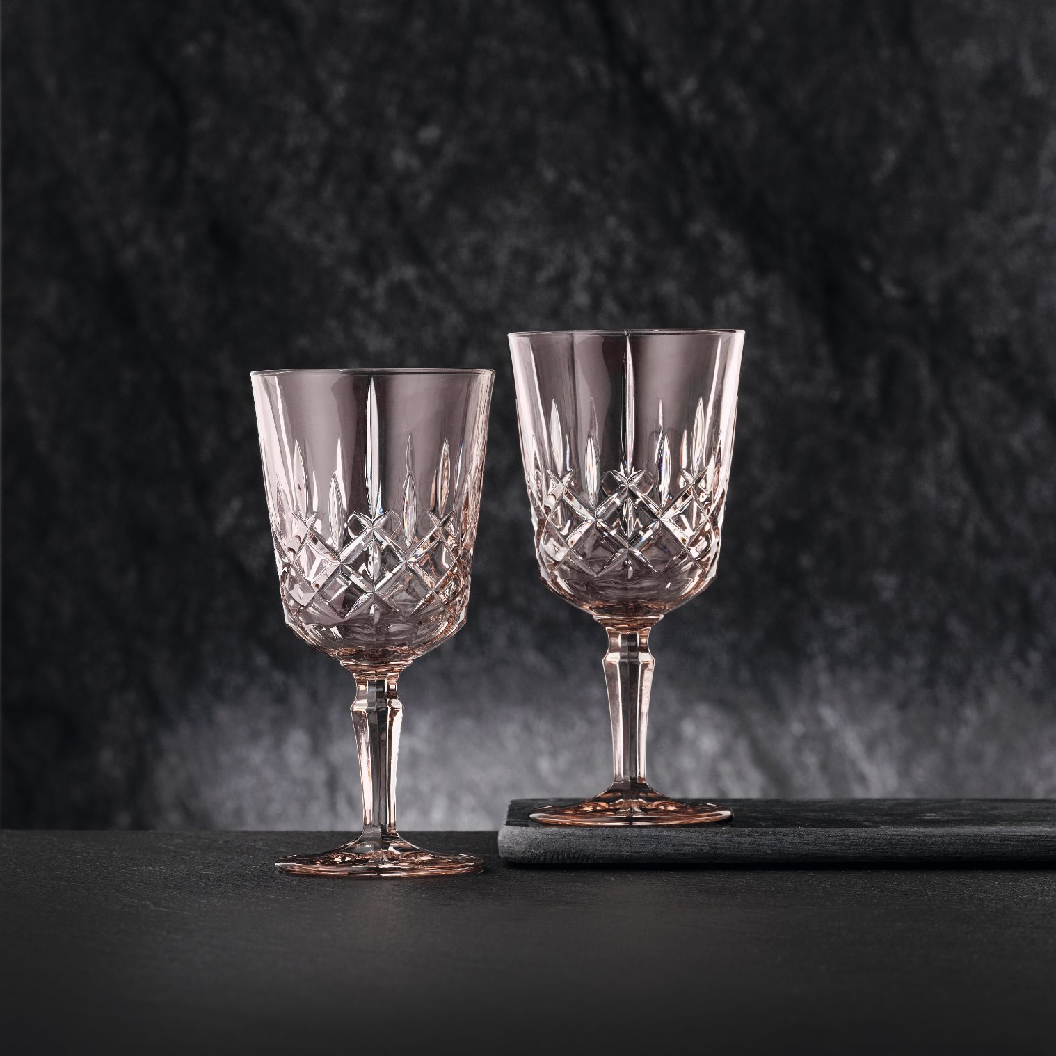 Weingläser NOBLESSE COLORS, 2er-Set, 355 ml, Taupe, Nachtmann
