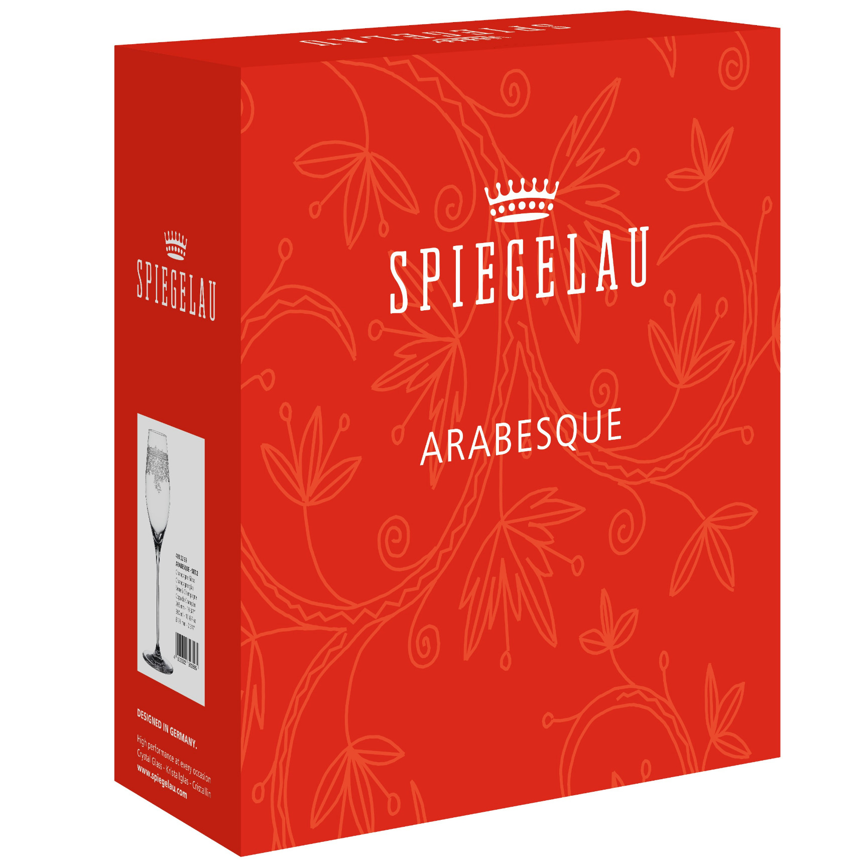 Champagnergläser ARABESQUE, 2er-Set, 300 ml, klar, Spiegelau