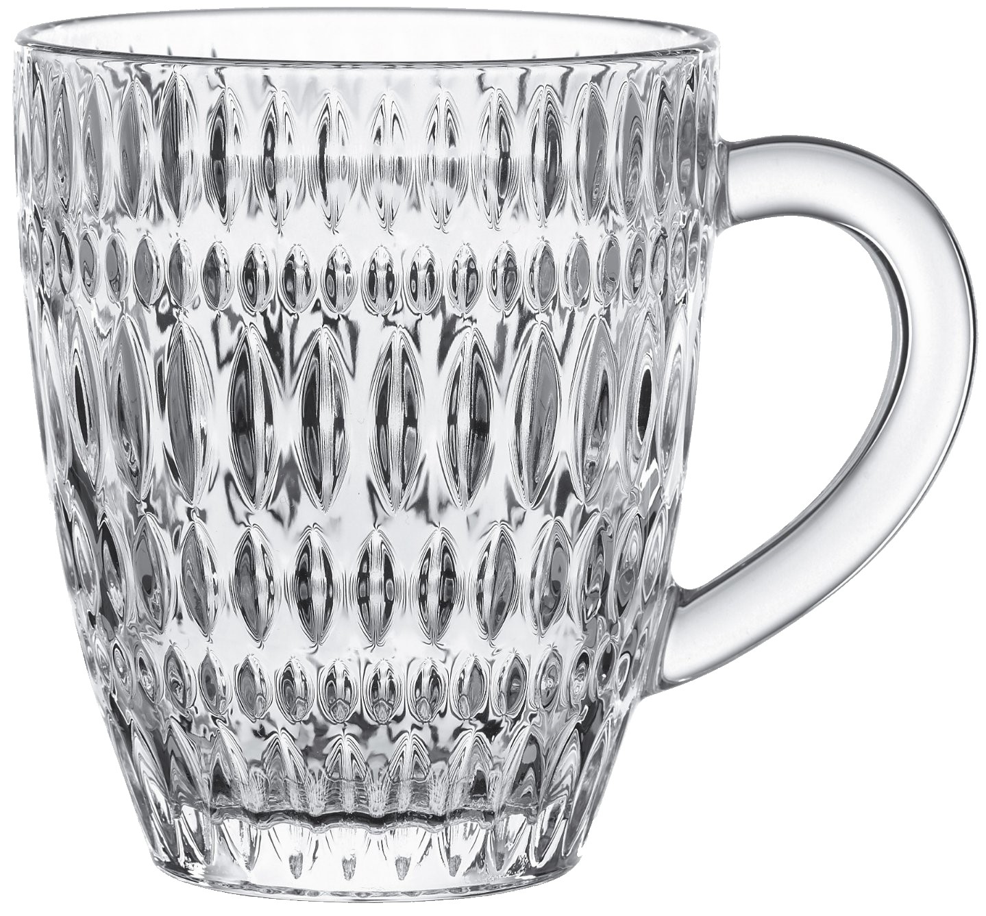 Heißgetränkegläser ETHNO BARISTA, 2er-Set, 392 ml, klar, Nachtmann