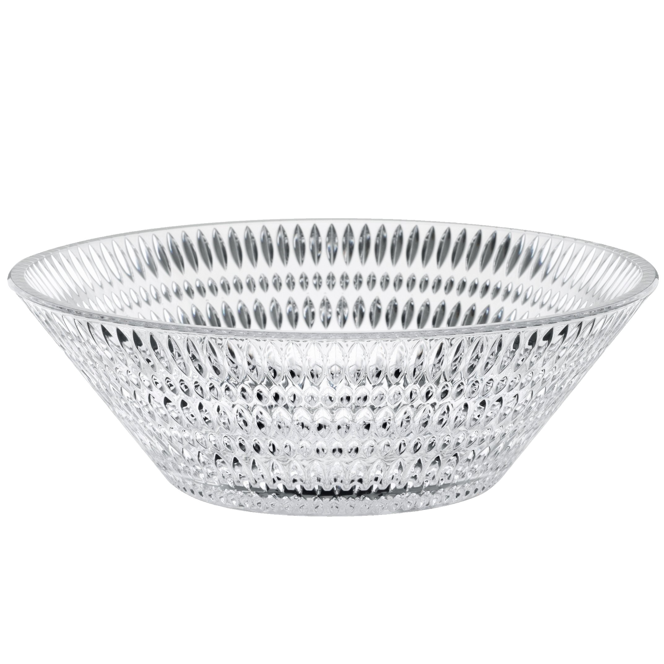 Servierschale ETHNO 27 cm, klar, Glas, Nachtmann